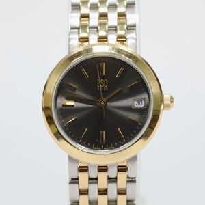 ESQ MOVADO TWO-TONE WATCH